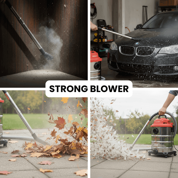 Mirage Professional Vacuum Cleaner & Blower | Wet & Dry