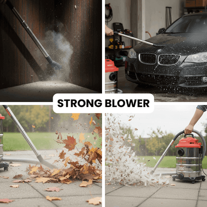 Mirage Professional Vacuum Cleaner & Blower | Wet & Dry