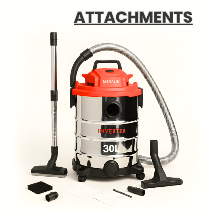 Mirage Professional Vacuum Cleaner & Blower | Wet & Dry