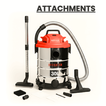 Mirage Professional Vacuum Cleaner & Blower | Wet & Dry