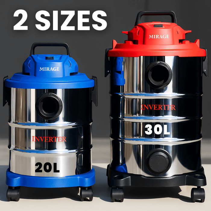 Mirage Professional Vacuum Cleaner & Blower | Wet & Dry